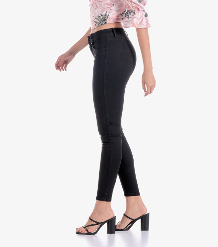 Jean Para Mujer Pull Up Bota Skinny Sidney Antonella DerekNG