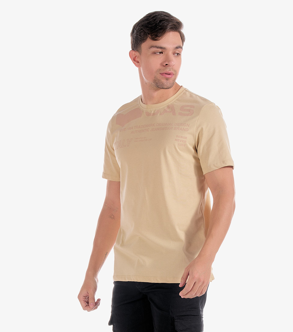 Lond Camiseta Slim Fit Masculina Gas 831212 BG