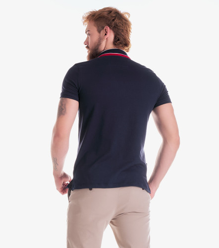 Real Polo Slim Fit Masculina GasAO