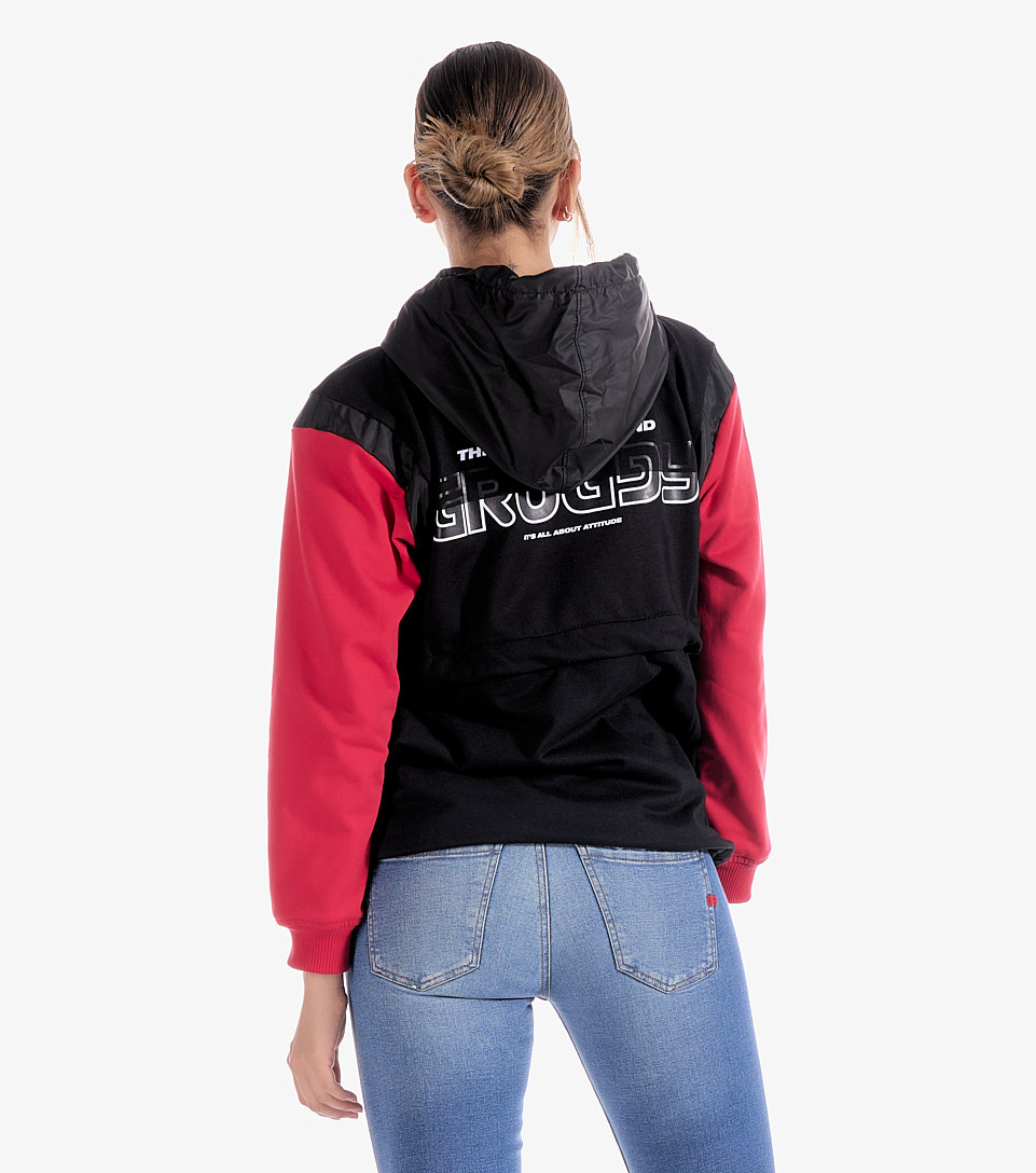Tili Hoodie Femenino Multifuncional Groggy 831680 CU