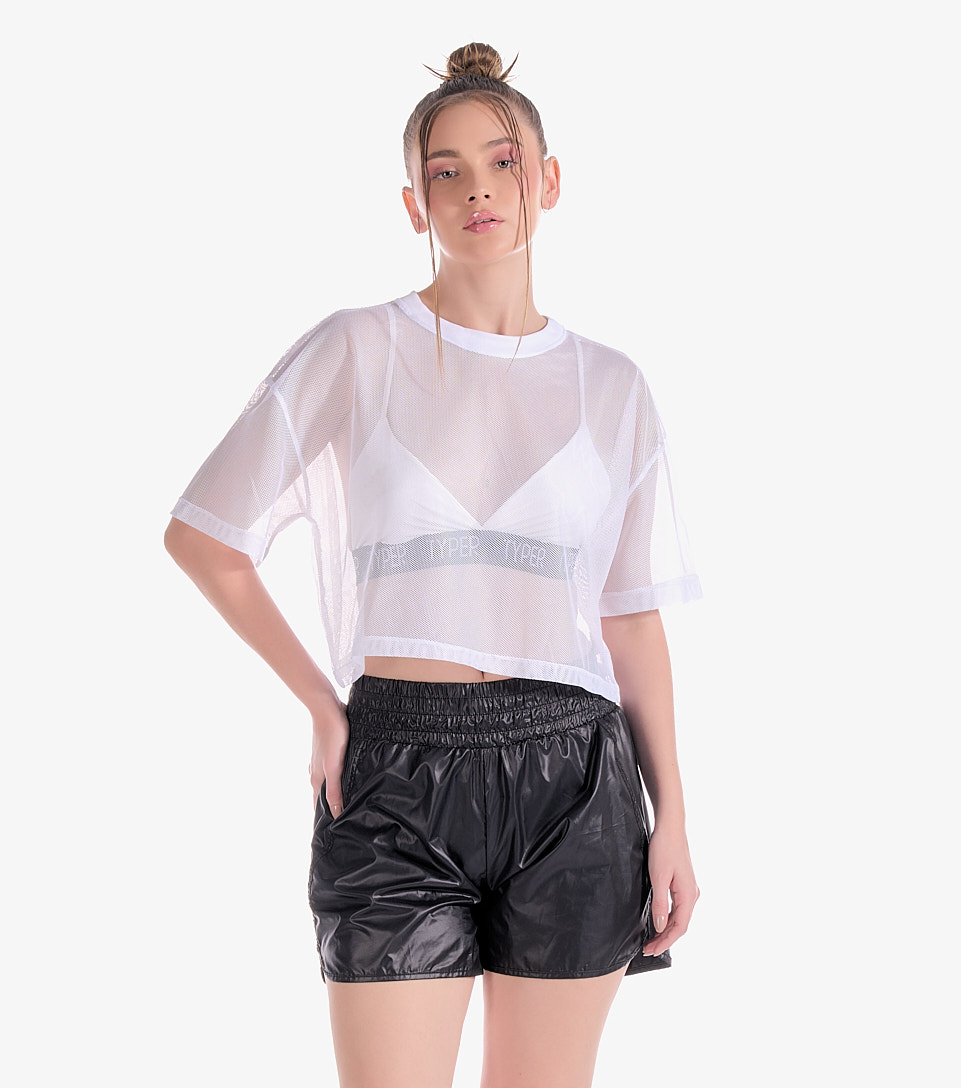 Tini Set Blusa Y Top En Mesh TyperBL