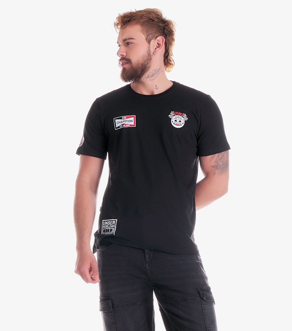 Tomas T Shirt Comfort Con Estampado Unser 830880 NG