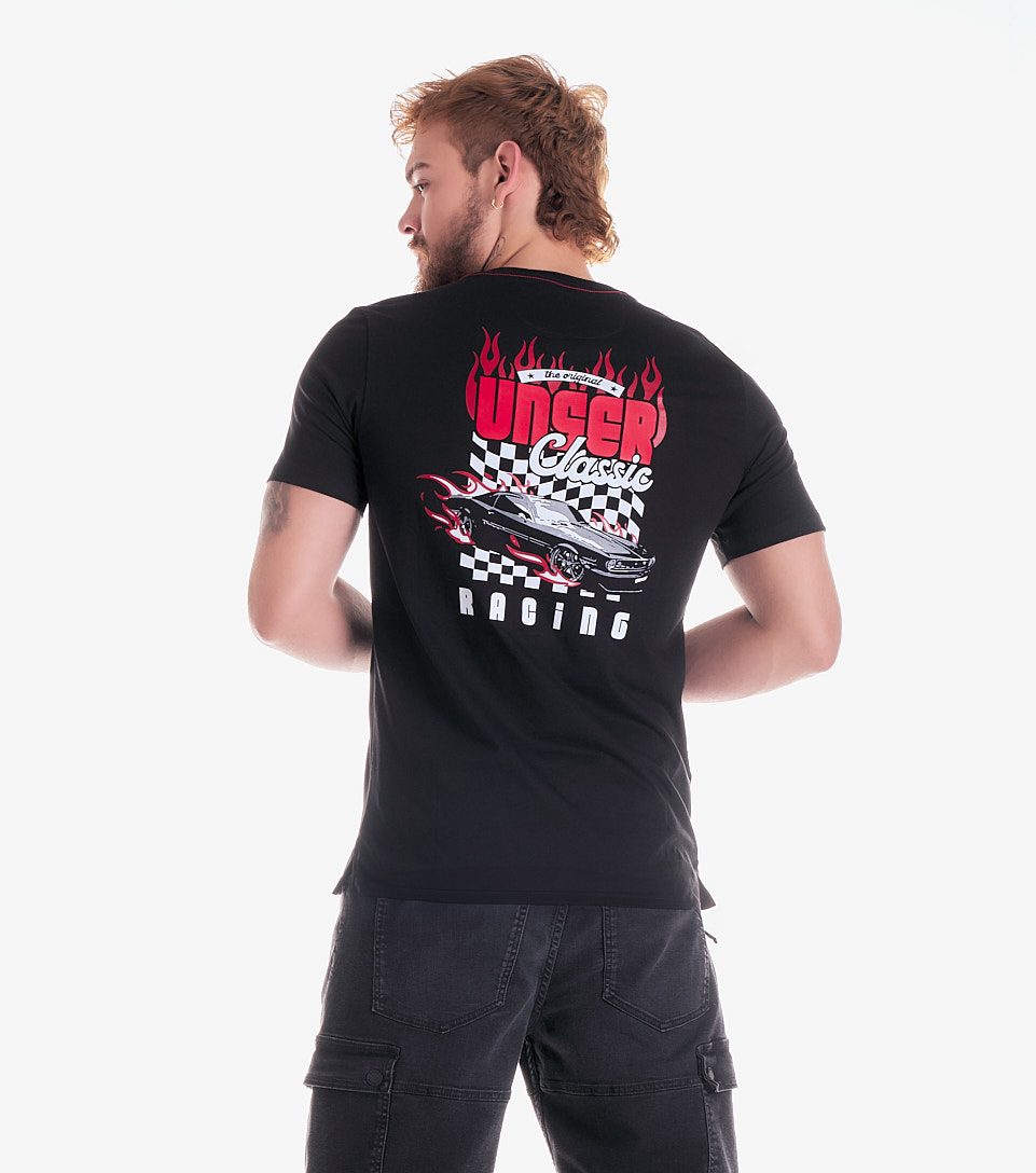Tomas T Shirt Comfort Con Estampado Unser 830880 NG