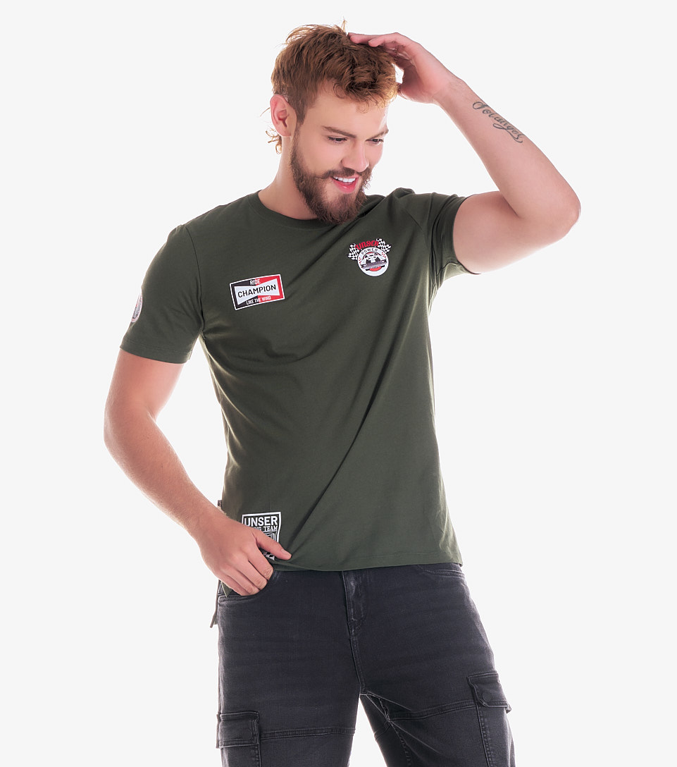 Tomas T Shirt Comfort Con Estampado UnserVD
