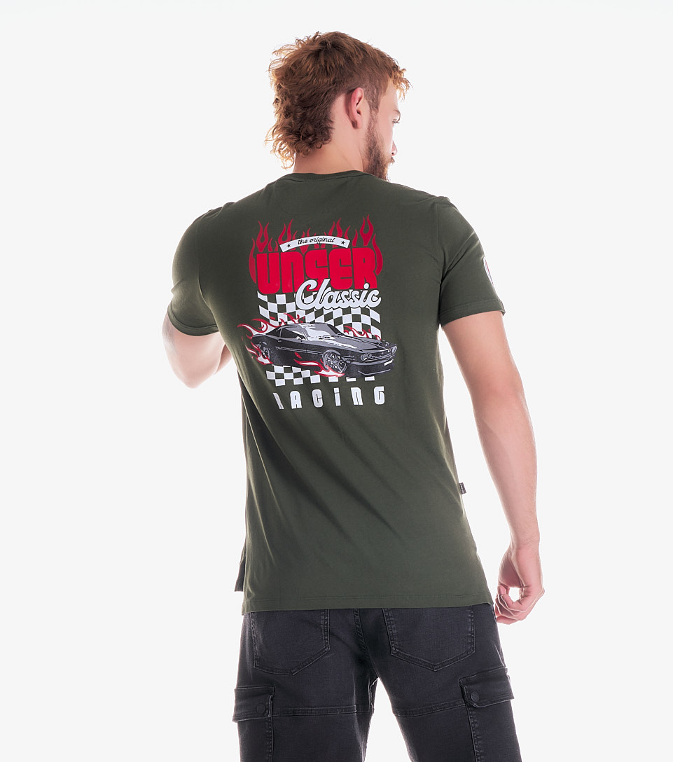 Tomas T Shirt Comfort Con Estampado Unser 830880 NG