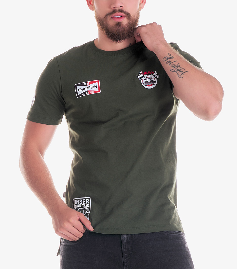Tomas T Shirt Comfort Con Estampado Unser 830880 NG