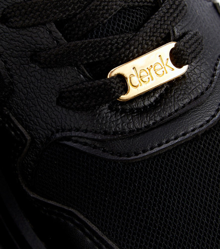 Tenis Para Mujer Unicolor Con Cordones Martina DerekNG