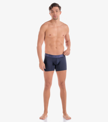 Boxer Para Hombre Bipack Combinado Con Elastico Marcado Texto UnserCU