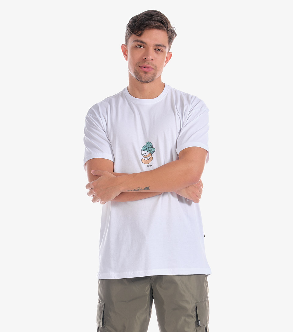 Lauro T Shirt Oversize Typer 833440 BL