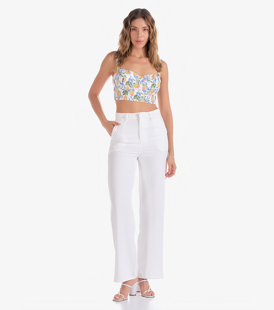 Crop Top Para Mujer Sami Derek Lovely 833741 AZ