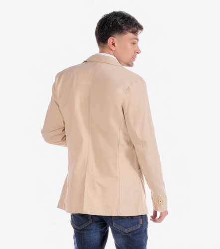 Blazer Para Hombre En Drill Unicolor UnserKQ