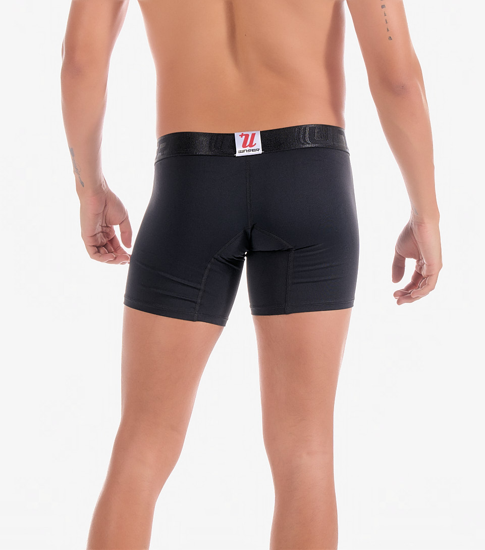 Boxer Para Hombre Bipack Combinado Con Elastico Marcado Texto Unser 832950 NG
