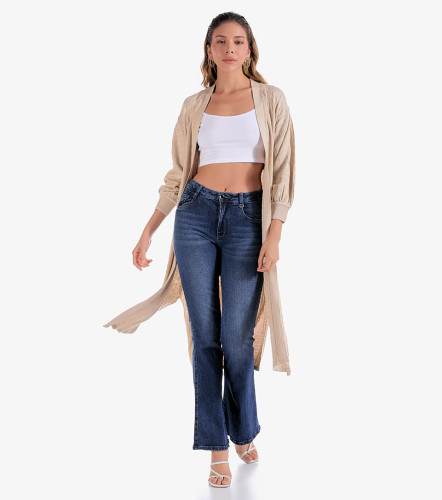 Cardigan Para Mujer Tejido Unicolor Eva DerekAR