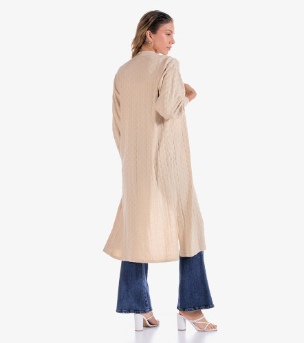 Cardigan Para Mujer Tejido Unicolor Eva DerekAR