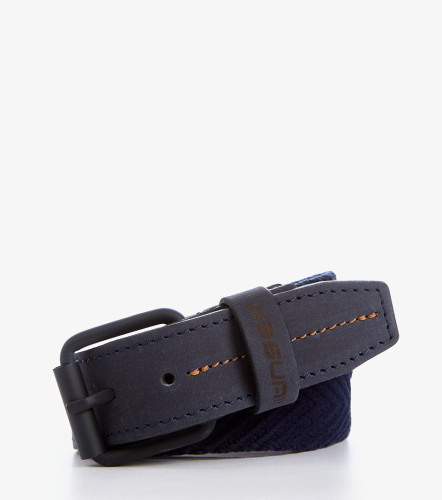 Correa Para Hombre Reata Unicolor Con Cuero UnserAZ