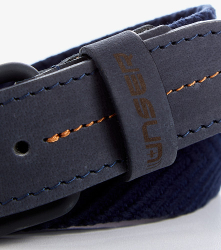 Correa Para Hombre Reata Unicolor Con Cuero UnserAZ