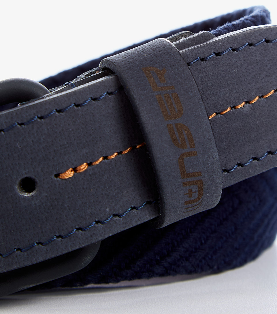 Correa Para Hombre Reata Unicolor Con Cuero Unser 833412 AZ