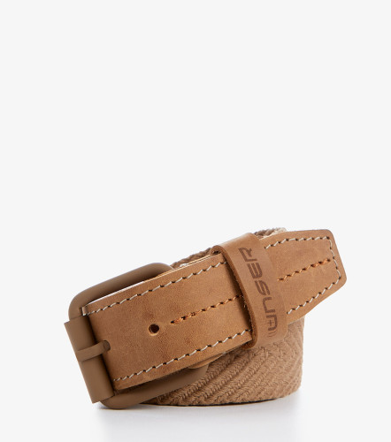 Correa Para Hombre Reata Unicolor Con Cuero UnserKQ