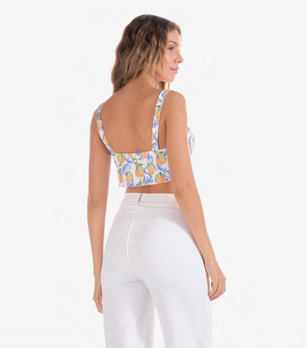 Crop Top Para Mujer Sami Derek LovelyAZ