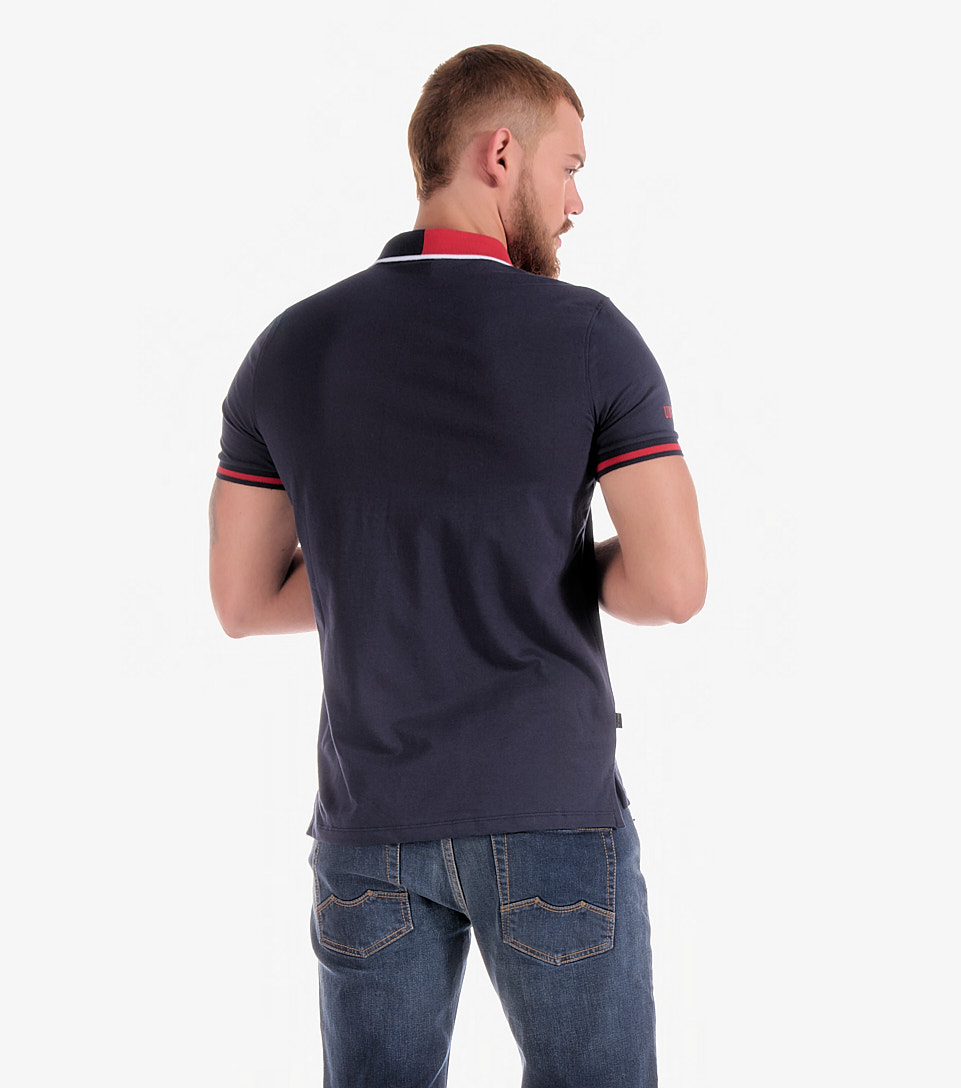 Diego Polo Slim Manga Corta Unser 830906 AZ