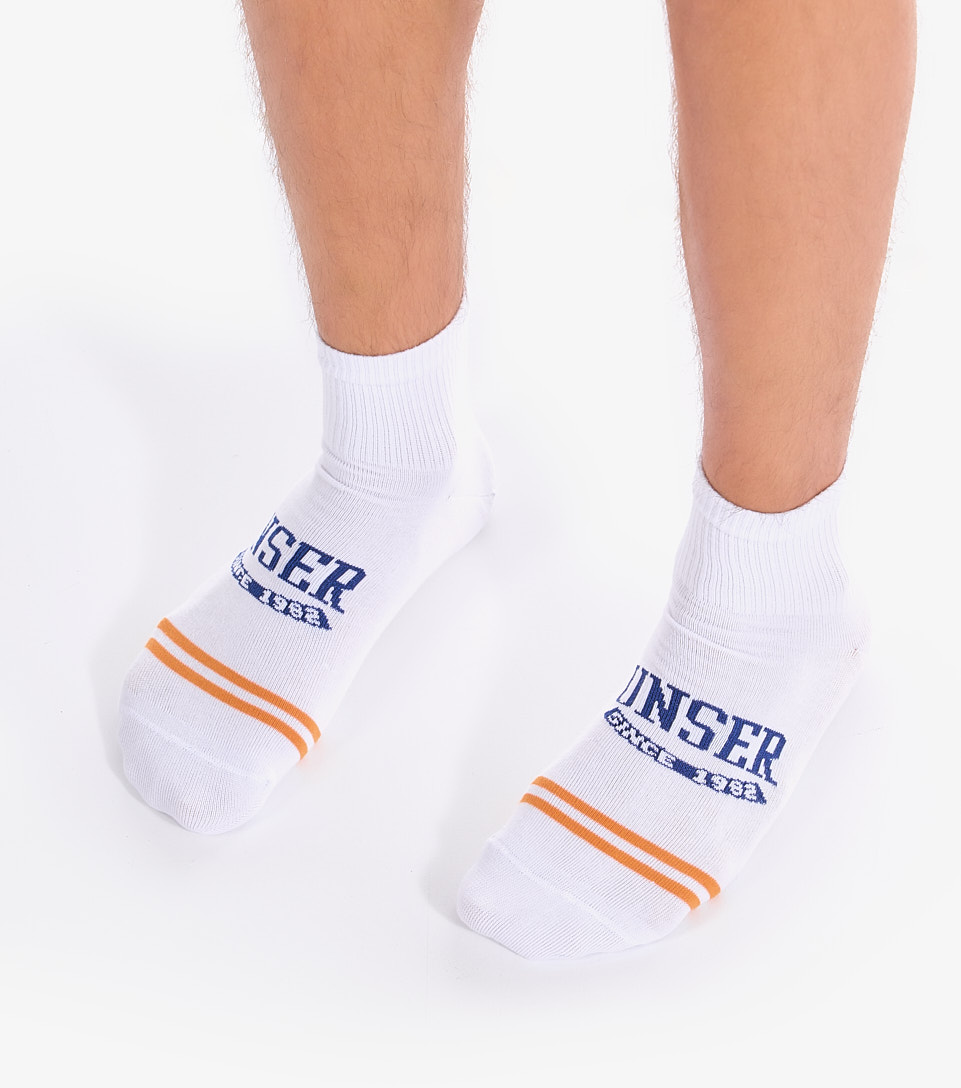 Media Para Hombre Tripack Tobillera Combinada UnserCU