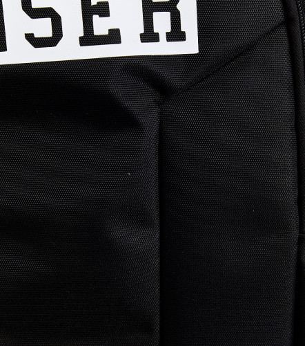 Morral Para Hombre Unicolor Con Bolsillos Y Texto UnserNG