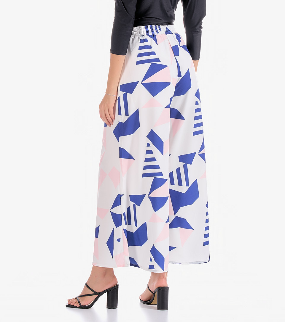 Pantalon Para Mujer Palazzo Estampado Hanna Derek 831396 AZ