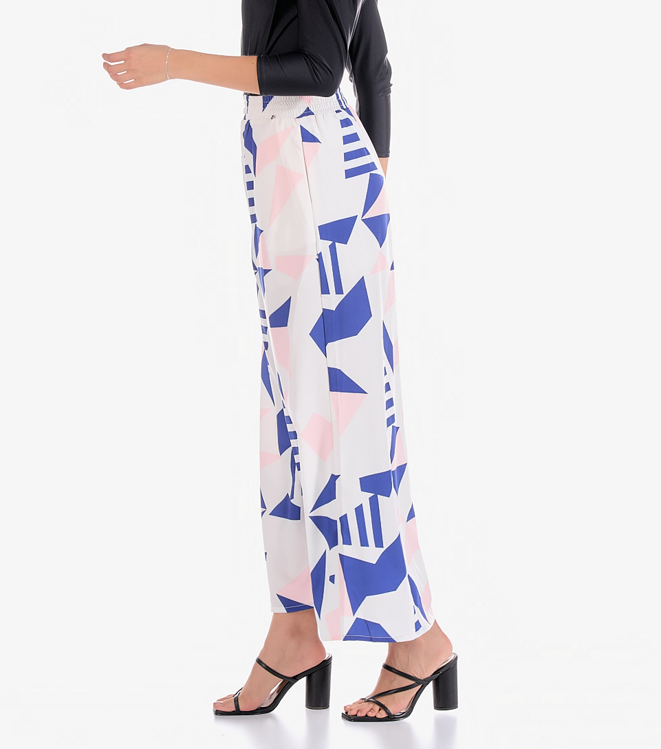 Pantalon Para Mujer Palazzo Estampado Hanna Derek 831396 AZ
