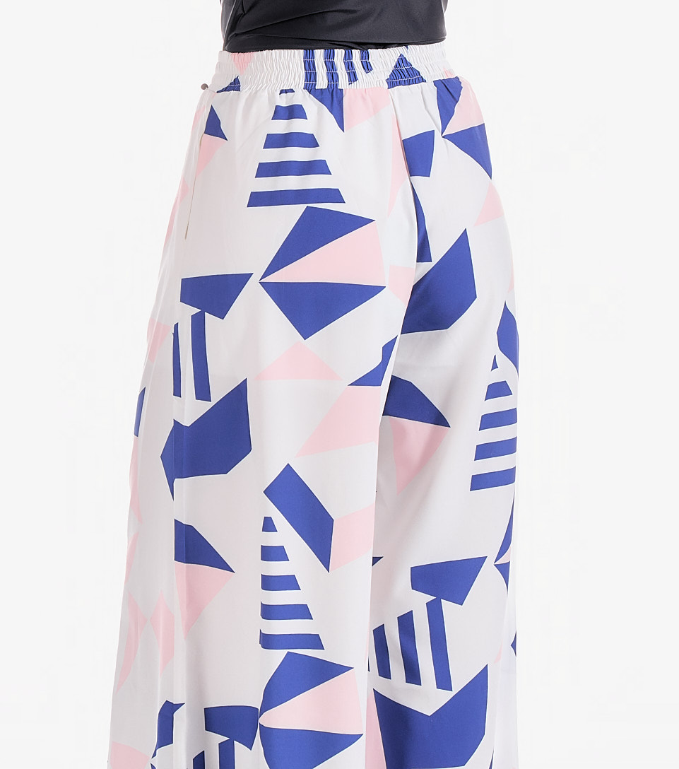 Pantalon Para Mujer Palazzo Estampado Hanna Derek 831396 AZ