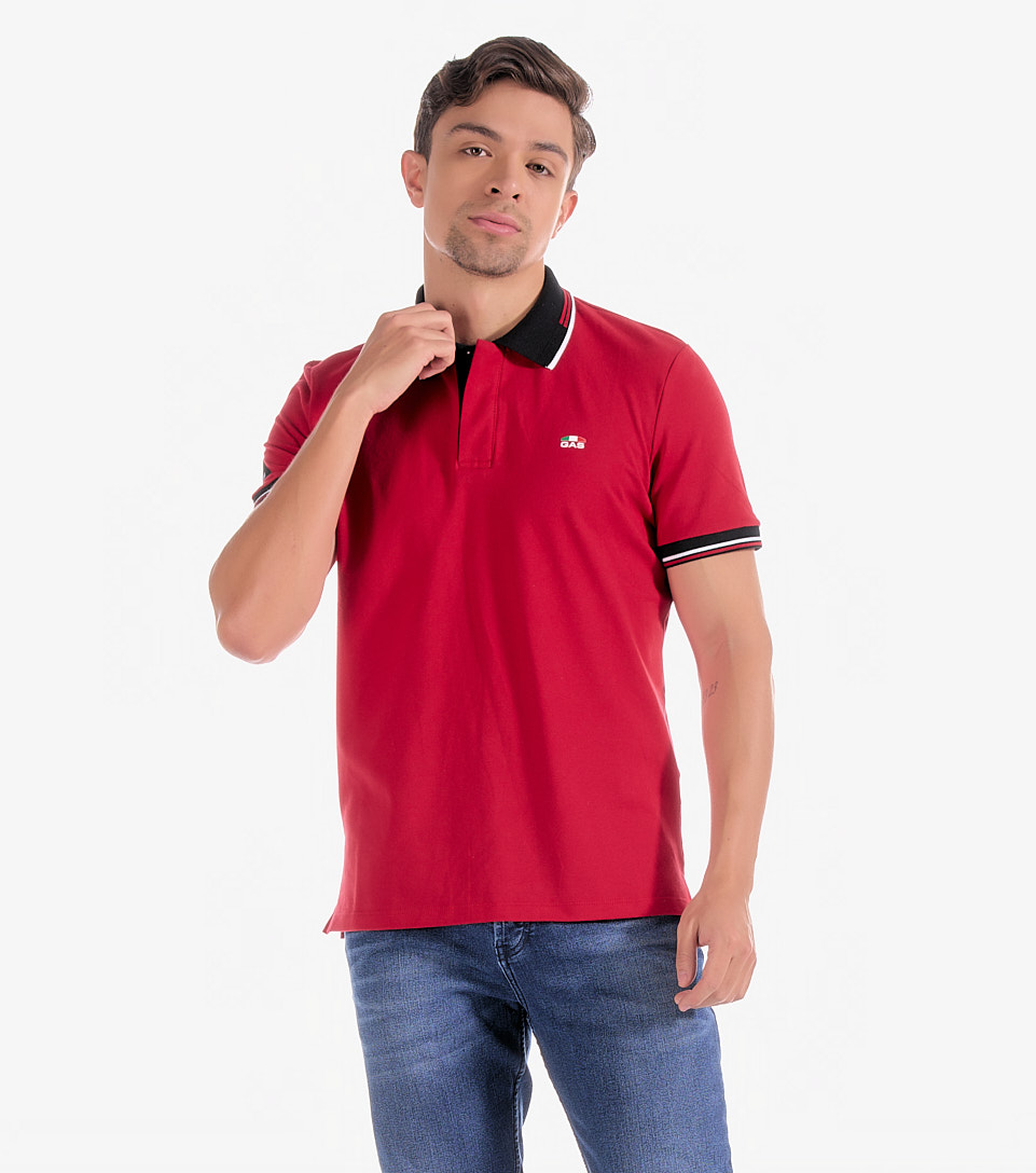 Pogo Polo Slim Fit Masculina GasRJ
