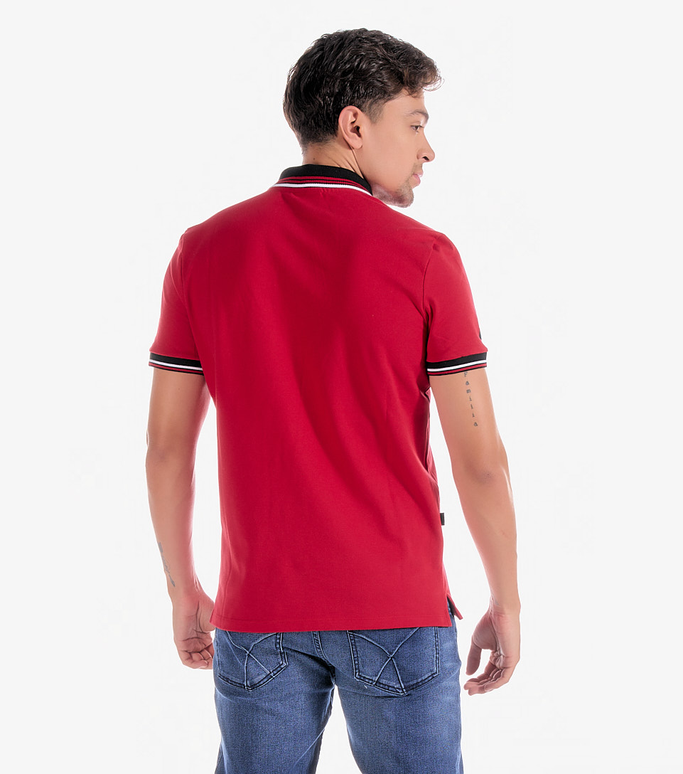 Pogo Polo Slim Fit Masculina Gas 830367 NG