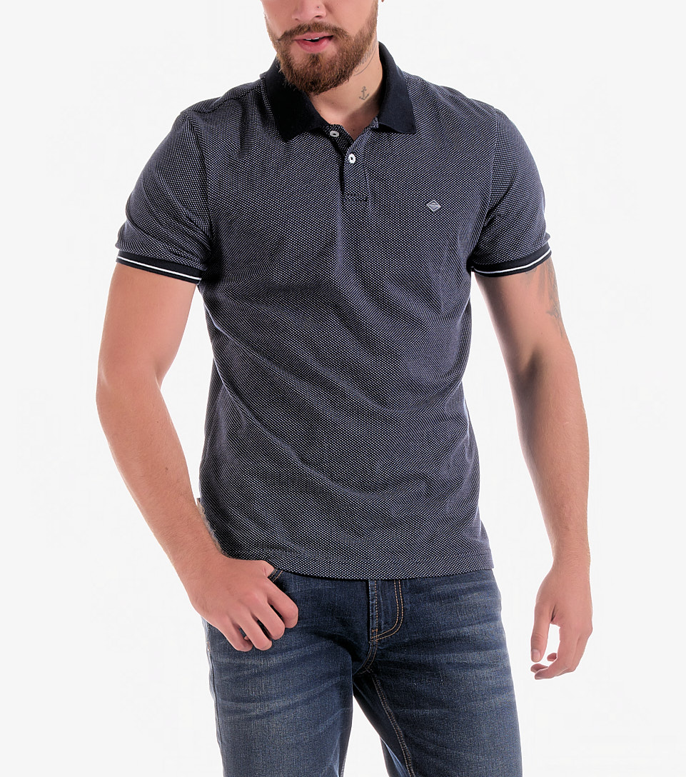 Polo Americanino Slim Fit Jacquard 125690 AZ