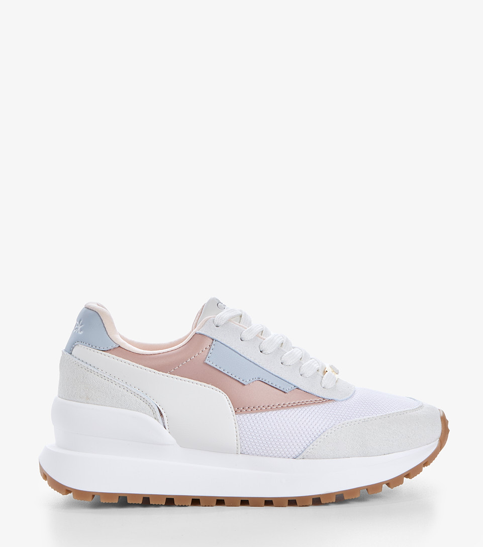 Tenis Combinado Con Cordones Catalina Derek 833236 BL