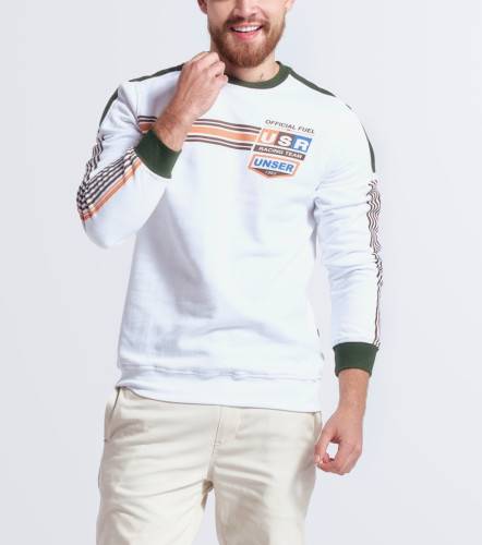 Buzo Cerrado Con Estampado UnserBL