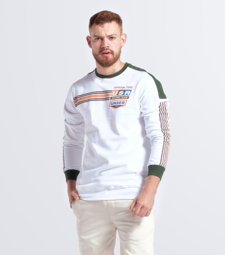 Buzo Cerrado Con Estampado UnserBL