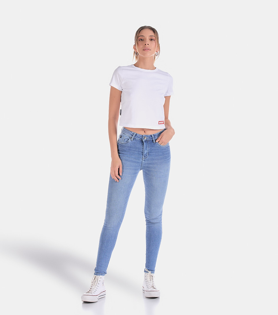 Gaia Jean Skinny Fit Femenino Gas 831610 AZ