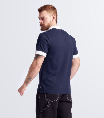 Lucas Polo Con Cuellos Y Punos Combinados TyperAV