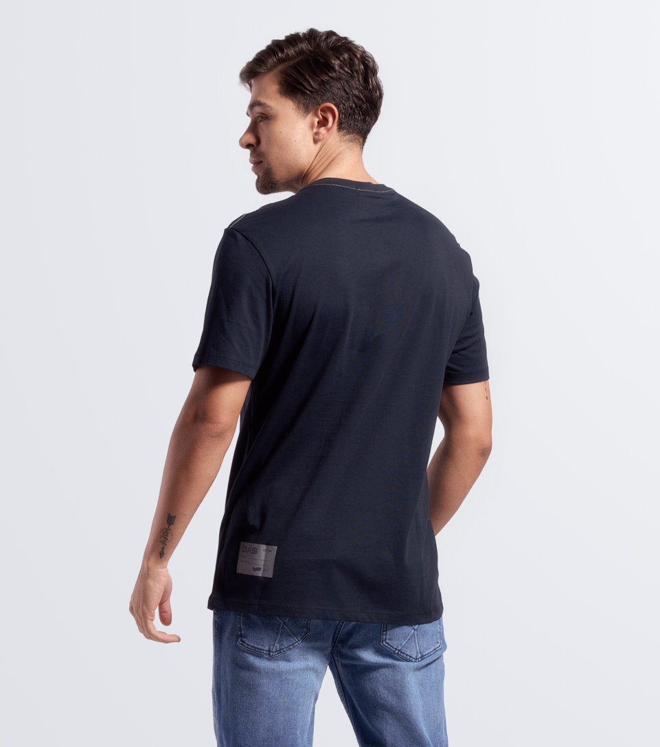 Berry Camiseta Regular Fit Masculina Gas 832022 AO