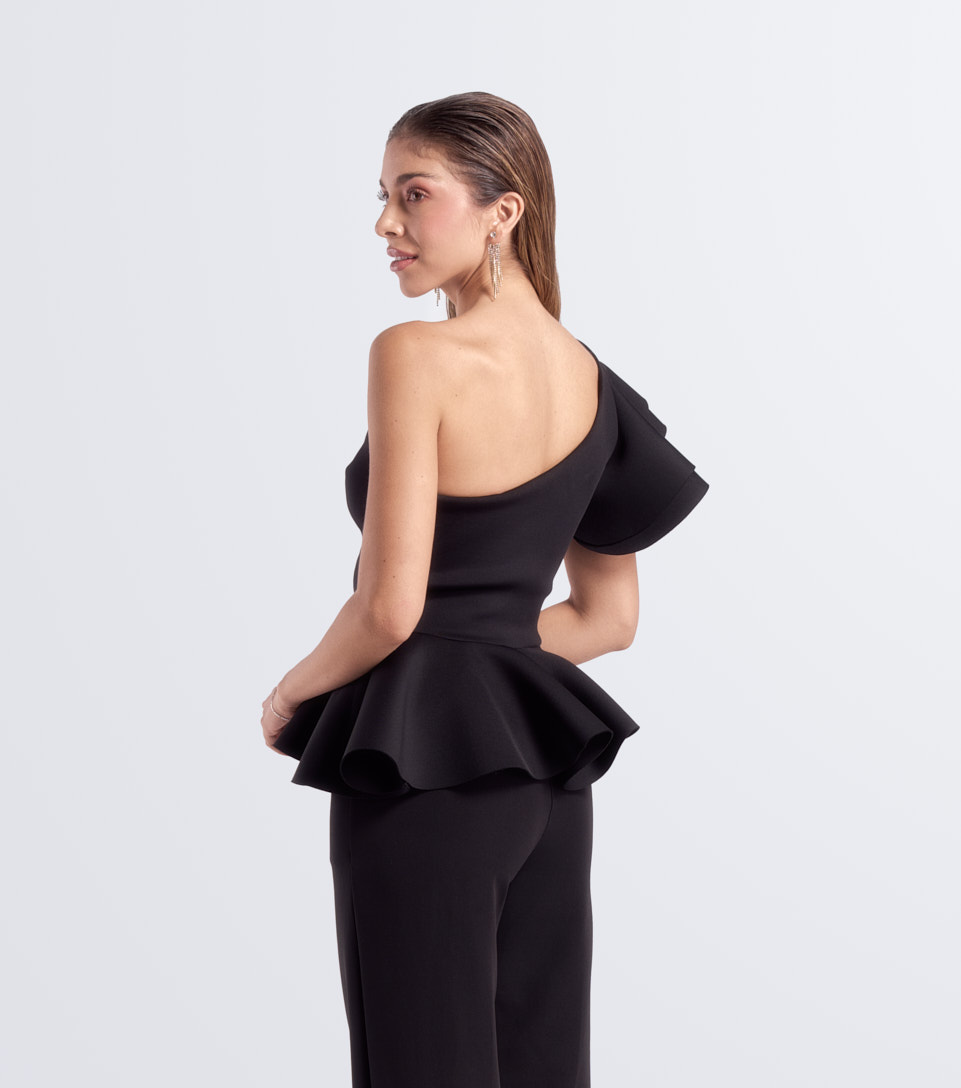 Blusa Medio Beso Unicolor Derek 834030 NG