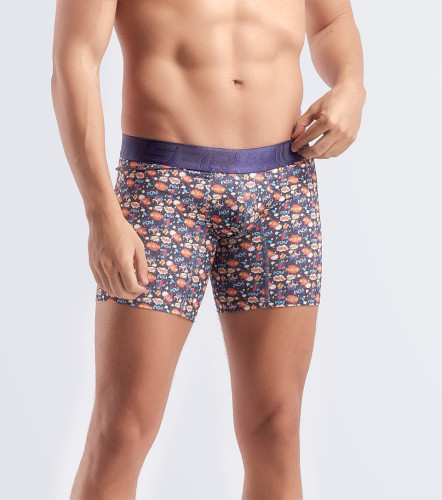 Boxer Para Hombre Bipack Combinado Con Elastico Marcado Texto UnserCU