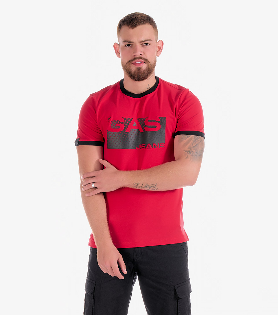 Cloud Camiseta Slim Fit Masculina GasRJ