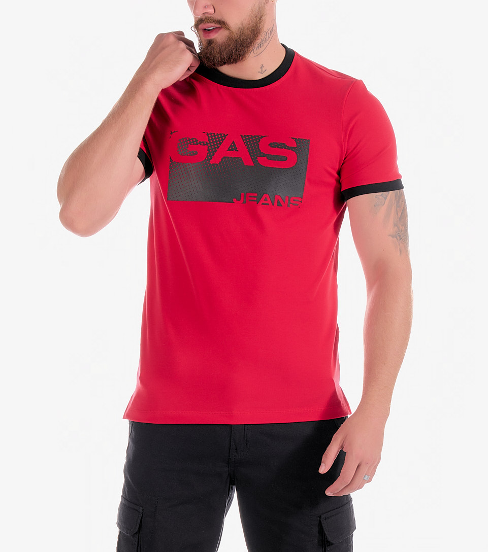 Cloud Camiseta Slim Fit Masculina Gas 831210 RJ