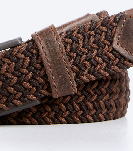 Correa Para Hombre Reata Combinada Con Cuero UnserCF