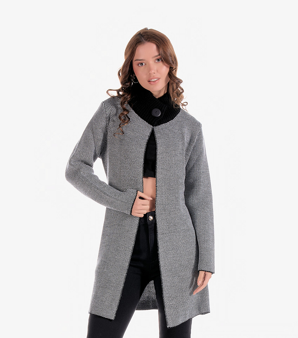 Gaban Para Mujer Tejido Viviana Unicolor Derek 832928 GR