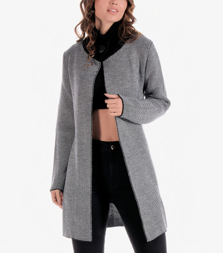 Gaban Para Mujer Tejido Viviana Unicolor DerekGR