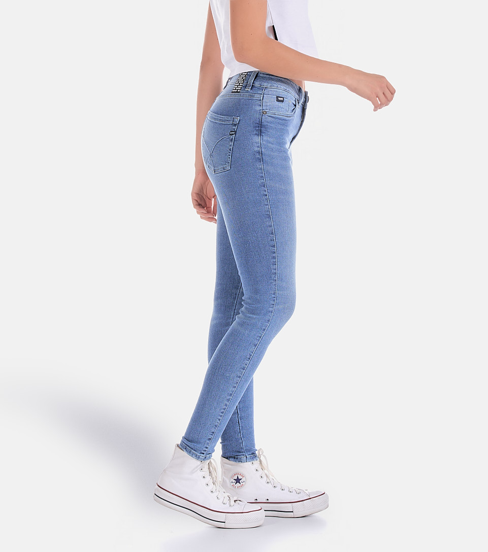 Ropa Pantalones Gas Mujer Jeans Flare Mujer Icono Abc