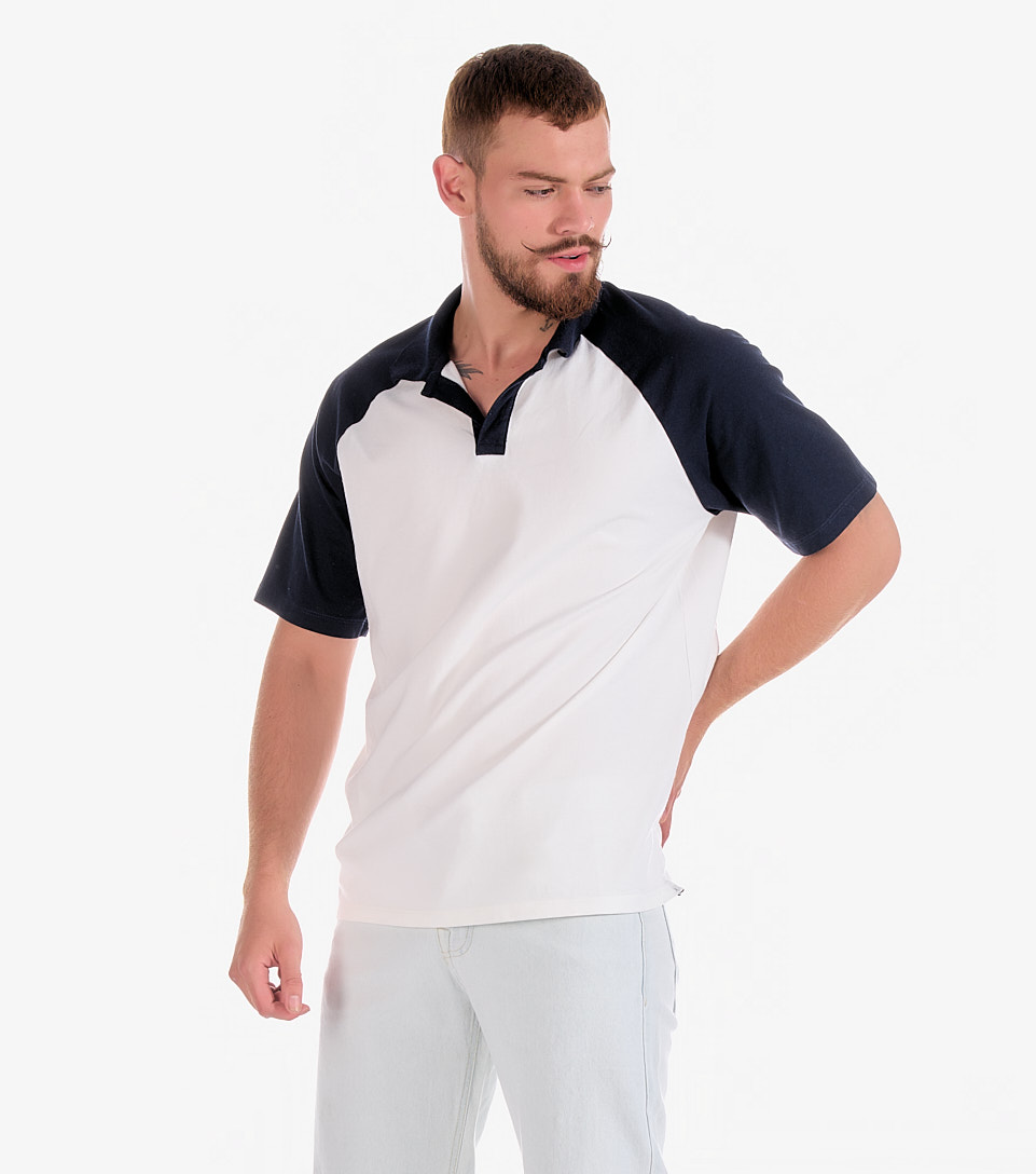 James Polo Manga Rangla Oversize Typer 833171 AR