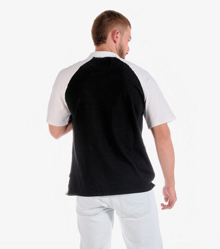 James Polo Manga Rangla Oversize TyperNG