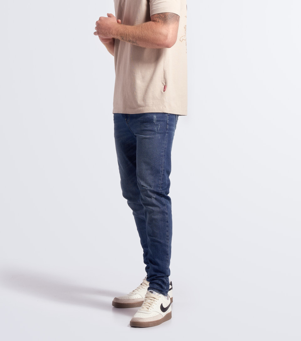 Jean Para Hombre Con Proceso Medio Y Bolsillos Unser 833638 AZ
