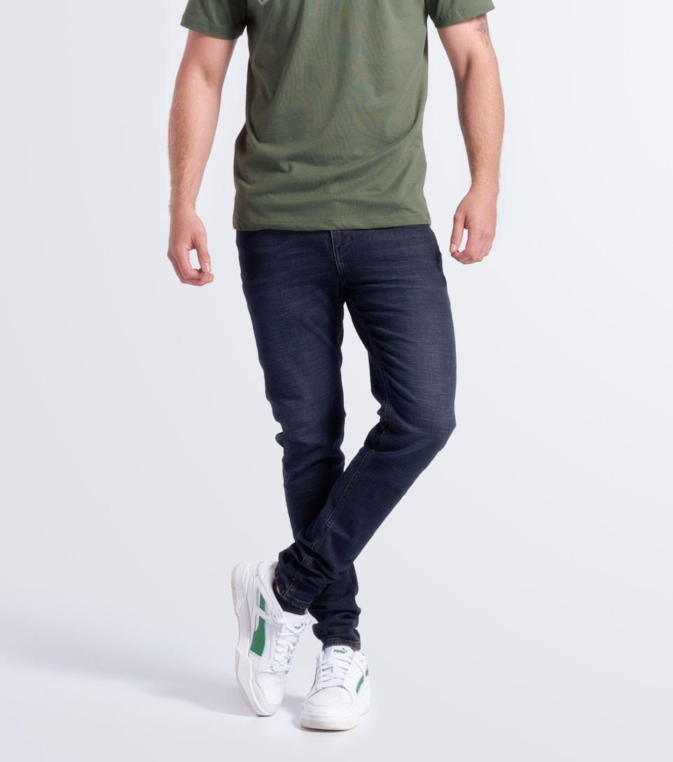 Jean Para Hombre Con Proceso Medio Y Bolsillos Unser 833639 AZ
